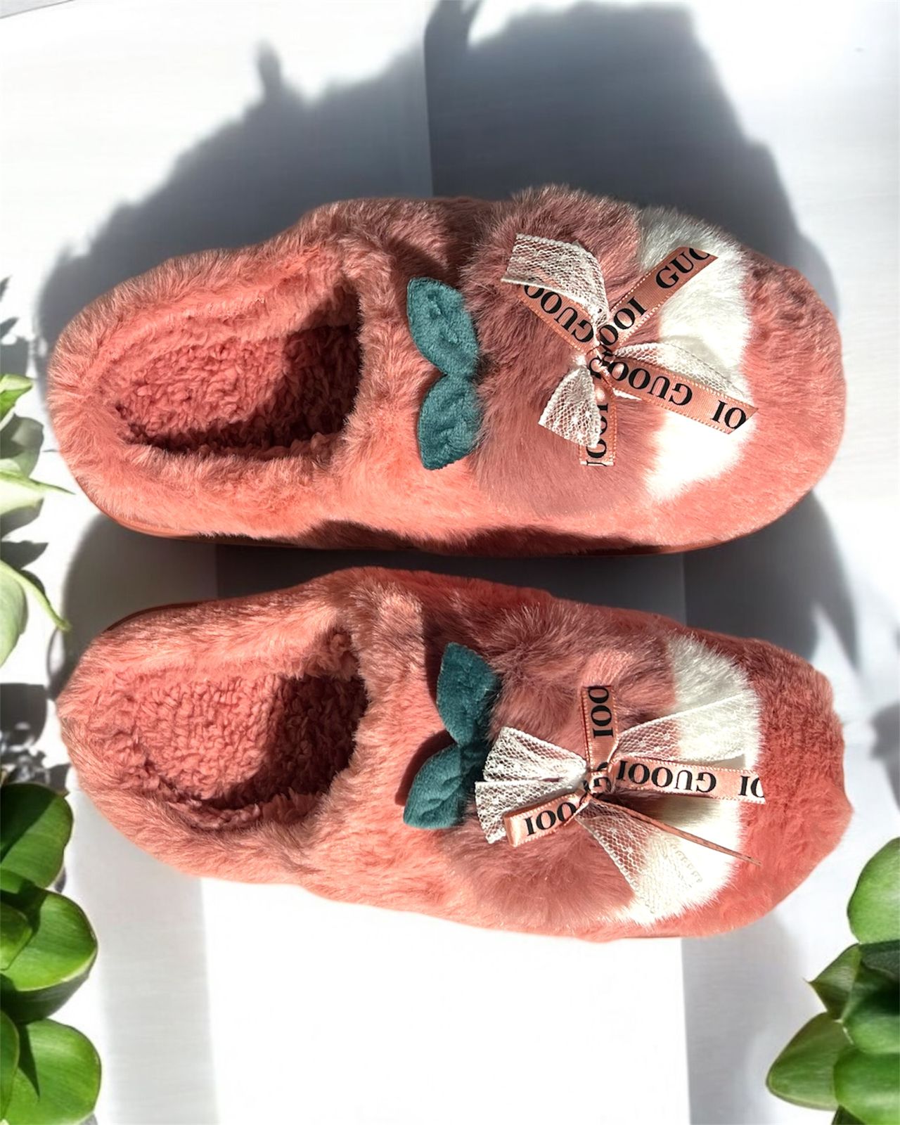 Fluffy Pink Slippers for Women – Ultra Soft & Stylish Comfort